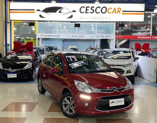 CITROËN C3 1.6 TENDANCE 16V FLEX 4P AUTOMÁTICO